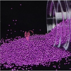 Perlute caviar CAV009 pentru decor unghii Purple Metalizat